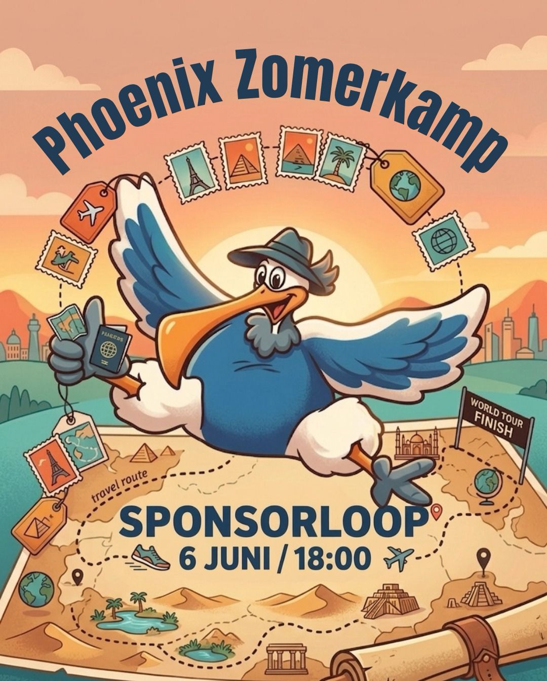 Sponsorloop Zomerkamp