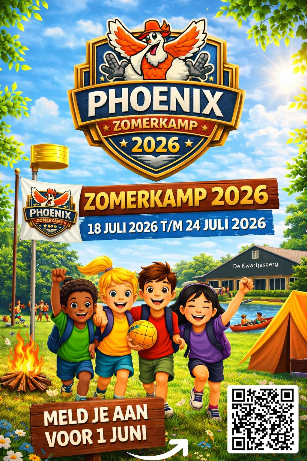 Aanmelden Zomerkamp 2026 is gestart